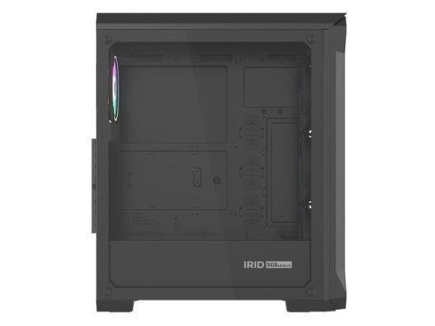 GENESIS Obudowa NATEC Genesis Irid 505 ARGB NPC-1518 (ATX. Micro ATX. Mini ITX; kolor czarny)