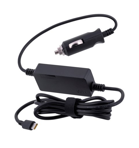 Lenovo Zasilacz samochodowa Lenovo 65W USB-C DC Travel Adapter 40AK0065WW do notebooka IBM, Lenovo (65W; USB Typ C x USB Typ C)