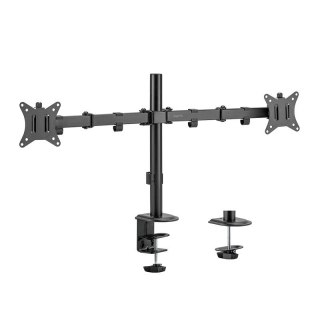 LogiLink Uchwyt na 2 monitory 17-32 cale, max 2x9kg