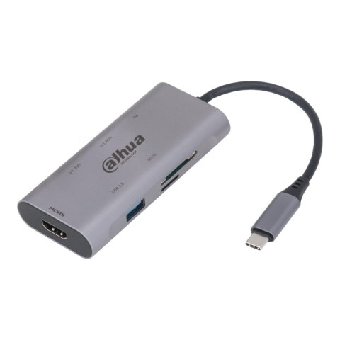 DAHUA Stacja dokująca Dahua TC37 4K HDMI 3xUSB-A 2xUSB-C SD/TF