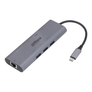DAHUA Stacja dokująca Dahua TC38 4K HDMI 3xUSB-A 2xUSB-C SD/TF RJ-45