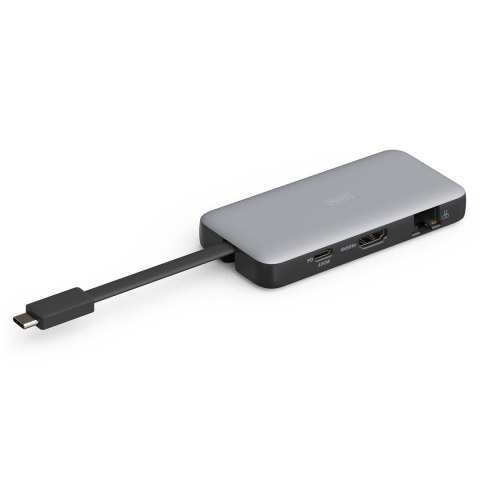 Digitus Stacja dokująca podróżna DIGITUS USB Typ C 7-portów HDMI 4K/60Hz PD 3.0