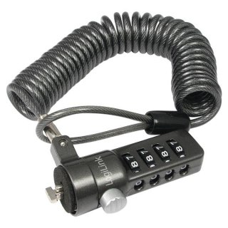 LogiLink Linka zabezpieczająca do laptopa LogiLink NBS004, czarna