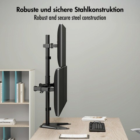 LogiLink Uchwyt na 3 monitory, 17-32 cale, max 10kg na ramie