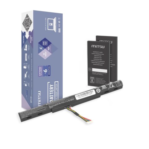 Mitsu Bateria Mitsu do notebooka Acer Aspire E5-573 E5-573G (14.4V-14.8V) (1800 mAh)