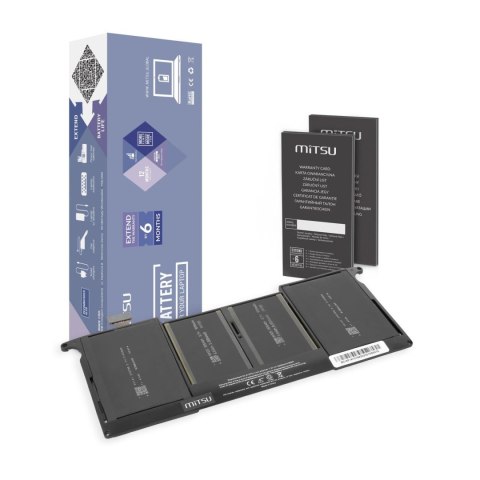 Mitsu Bateria Mitsu do notebooka Apple MacBook Air 11" - A1370 (2010 r.) (7.3V) (5200 mAh)