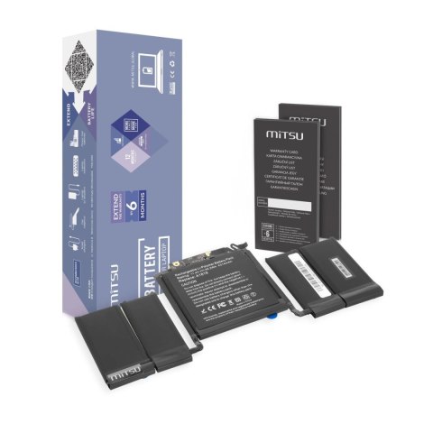 Mitsu Bateria Mitsu do notebooka Apple MacBook Pro 13 A1706 (A1819) (11.4V) (4314 mAh)