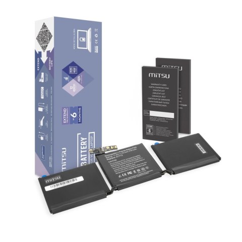Mitsu Bateria Mitsu do notebooka Apple MacBook Pro 13 A1708 (A1713) (11.4V) (4781 mAh)