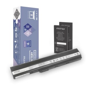 Mitsu Bateria Mitsu do notebooka Asus A52, K52 (10.8V-11.1V) (6600 mAh)