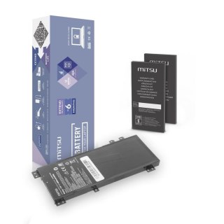 Mitsu Bateria Mitsu do notebooka Asus Z450, Z550SA, Z550MA (7.4V-7.6V) (4000 mAh)