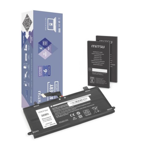 Mitsu Bateria Mitsu do notebooka Dell Latitude 12 (5285), 5289 (7.4V-7.6V) (4800 mAh)