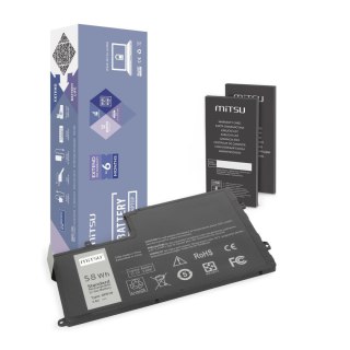Mitsu Bateria Mitsu do notebooka Dell Latitude 15 (5542), 14 (5445) (7.4V-7.6V) (7600 mAh)