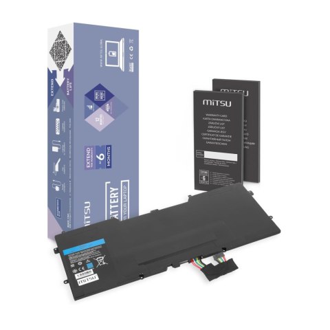Mitsu Bateria Mitsu do notebooka Dell XPS 13 (L321X, L322X) (7.4V-7.6V) (6300 mAh)