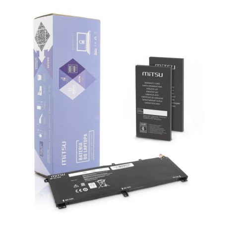 Mitsu Bateria Mitsu do notebooka Dell XPS 15 9530, M3800 (10.8V-11.1V) (4000 mAh)