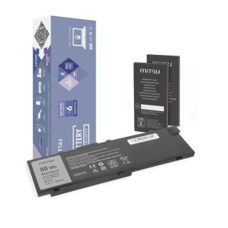 Mitsu Bateria Mitsu do notebooka Dell Precision 15 7510, 17 7710 (11.4V) (7000 mAh)