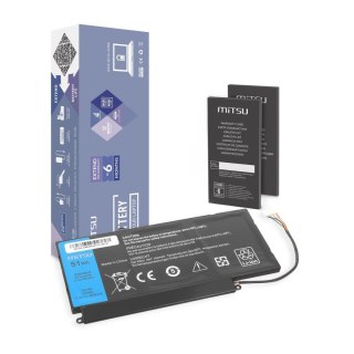 Mitsu Bateria Mitsu do notebooka Dell Vostro 5460, 5480, 5560, P34F (10.8V-11.1V) (4600 mAh)