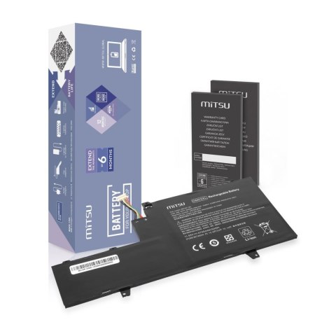 Mitsu Bateria Mitsu do notebooka HP EliteBook x360 1030 G2 (11.55V) (4700 mAh)