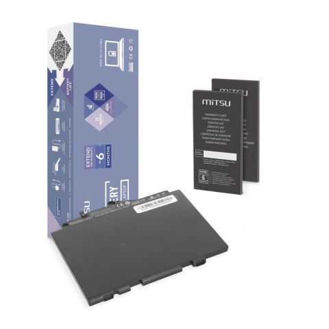 Mitsu Bateria Mitsu do notebooka HP EliteBook 725 G3, 820 G3 (11.4V) (2700 mAh)