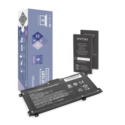 Mitsu Bateria Mitsu do notebooka HP Envy 17, x360 15 (11.55V) (3500 mAh)