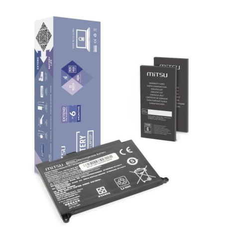 Mitsu Bateria Mitsu do notebooka HP Pavilion 15-AU 15-AW (7.7V) (4500 mAh)