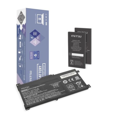 Mitsu Bateria Mitsu do notebooka HP Pavilion X360 14-BA (11.55V) (3400 mAh)