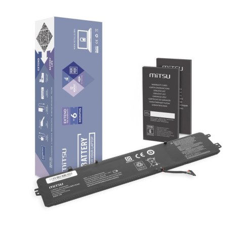Mitsu Bateria Mitsu do notebooka Lenovo IdeaPad 700-15, Y520 (10.8V-11.1V) (4000 mAh)