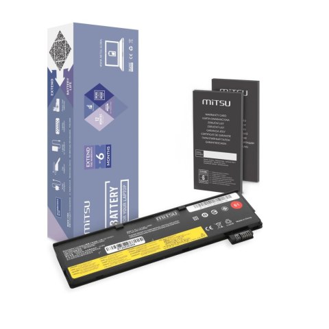Mitsu Bateria Mitsu do notebooka Lenovo ThinkPad T470, T570, SB10K97582 (11.4V) (2140 mAh)
