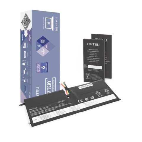 Mitsu Bateria Mitsu do notebooka Lenovo Thinkpad X1 Carbon (14.4V-14.8V) (3200 mAh)