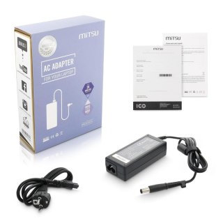 Mitsu Zasilacz sieciowy Mitsu 18.5V 3.5A (7.4x5.0 pin) 65W do notebooka HP, Compaq