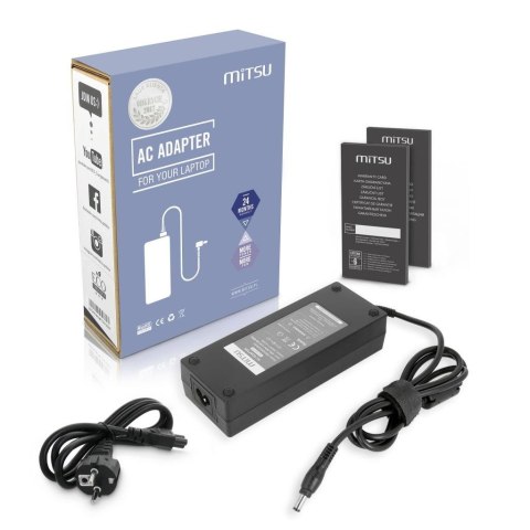Mitsu Zasilacz sieciowy Mitsu 19.5v 6.15a (5.5x2.5) 120W do notabooka Lenovo