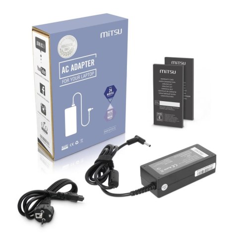 Mitsu Zasilacz sieciowy Mitsu 19V 3.42A (4.5x3.0 pin) 65W do notebooka Asus