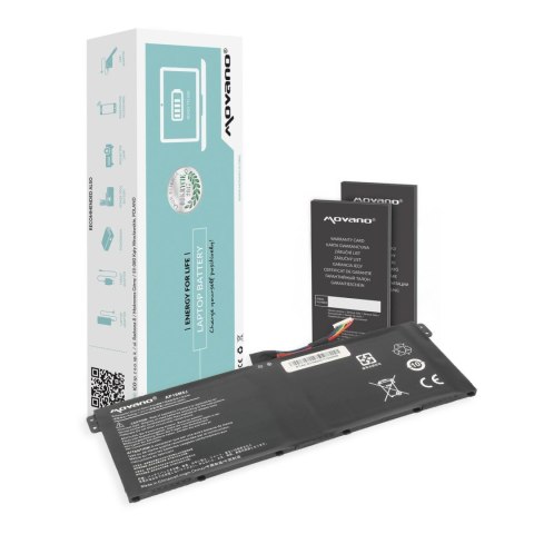 Movano Bateria Movano do notebooka Acer Aspire 3 A314, A315, A317, AP16M5J (7.4V-7.6V) (4800 mAh)