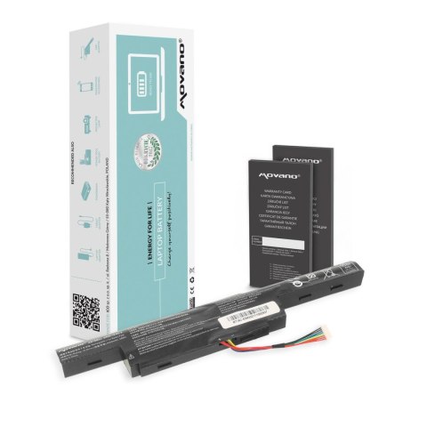 Movano Bateria Movano do notebooka Acer Aspire E5-475, E5-575 (10.8V-11.1V) (4400 mAh)