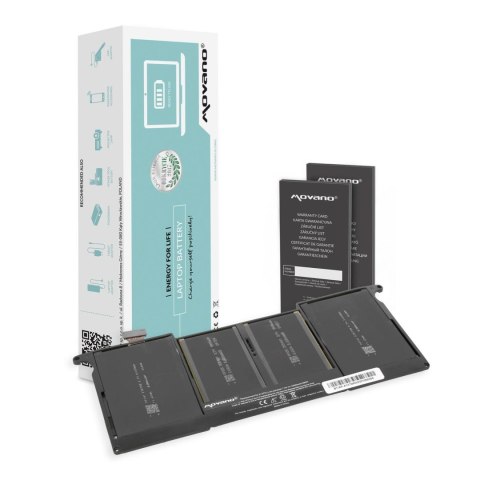 Movano Bateria Movano do notebooka Apple MacBook Air 11" A1370 (2010 r.) (7.3V) (5200 mAh)