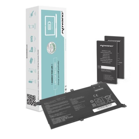 Movano Bateria Movano do notebooka Asus Vivobook S14, S430, X430U, K430, B31N1732 (11.4V) (3600 mAh)