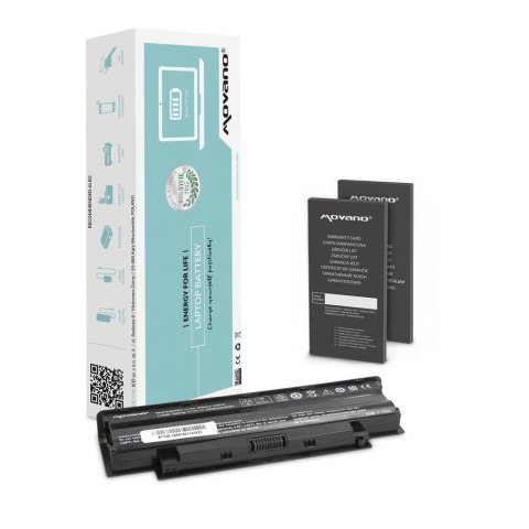 Movano Bateria Movano do notebooka Dell 13R, 14R, 15R, J1KND (10.8V-11.1V) (4400 mAh)