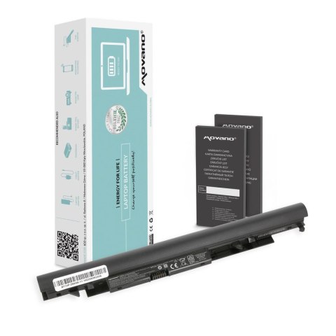 Movano Bateria Movano do notebooka HP 240 250 255 258 G6, JC03, JC04 (10.8V-11.1V) (2200 mAh)