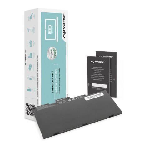 Movano Bateria Movano do notebooka HP EliteBook CS03, CS03XL, 755 840 850 G3 (11.4V) (4100 mAh)