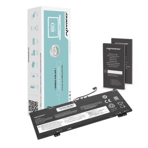 Movano Bateria Movano do notebooka Lenovo IdeaPad 530S-14IKB, 530S-15IKB, L17C4PB0, L17M4PB0 (7.4V-7.6V) (5800 mAh)