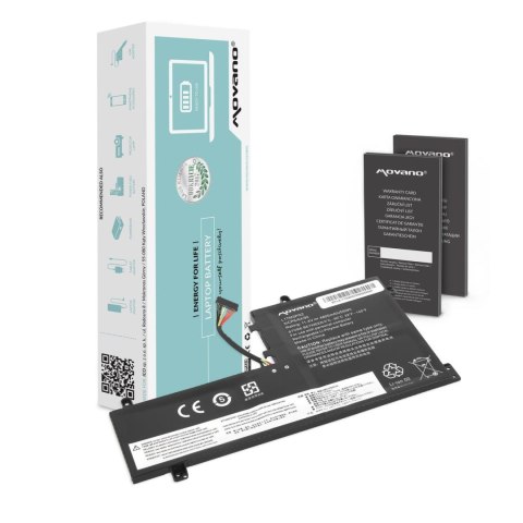 Movano Bateria Movano do notebooka Lenovo Legion Y530, Y730, Y740, Y7000, L17C3PG2 (11.4V) (4650 mAh)