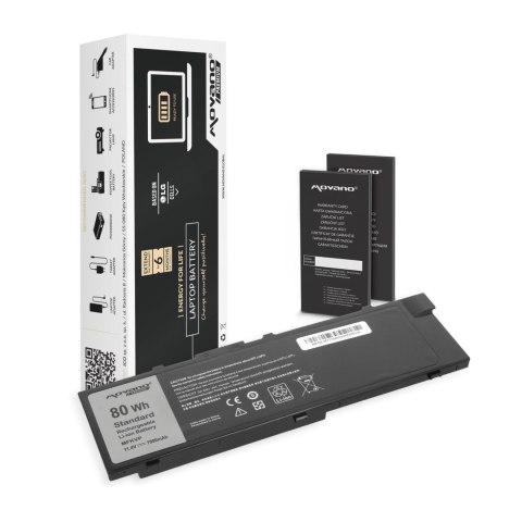 Movano Bateria Movano premium do notebooka Dell Precision M7510, M7710 (11.4V) (7000 mAh)