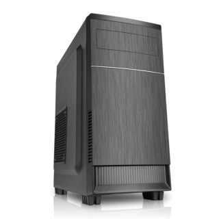 AKYGA Obudowa Micro ATX Akyga AK11BK 1xUSB 3.0, 2xUSB 2.0, czytnik SD/MMC/TF czarna bez zasilacza