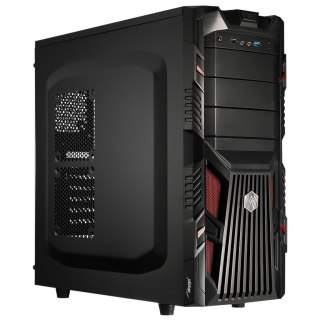 AKYGA Obudowa Midi Gamer ATX Akyga AKY007BR 1xUSB3.0 bez zasilacza