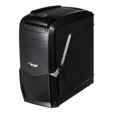 AKYGA Obudowa Midi Gamer ATX Akyga AKY011BG 1xUSB3.0 czarna bez zasilacza