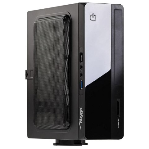 AKYGA Obudowa mini ITX Akyga AK-101-01BK VESA + zasilacz 150W