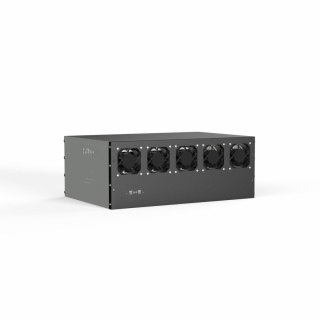AKYGA Stelaż / obudowa do koparki kryptowalut Akyga AKM091 9 GPU 2 PSU 4 USB 3.0 rig czarny bez PSU