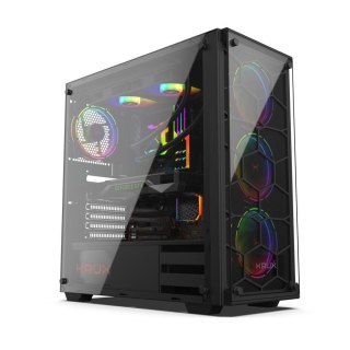 COOLING.PL Obudowa KRUX Leda ATX z oknem, bez zasilacza