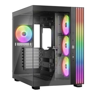 LISTAN GMBH Obudowa be quiet! Light Base 600 LX Black ATX Midi ARGB z oknem bez zasilacza