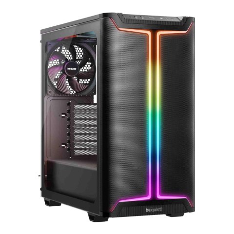 LISTAN GMBH Obudowa be quiet! Pure Base 501 DX Black ATX Midi ARGB z oknem bez zasilacza