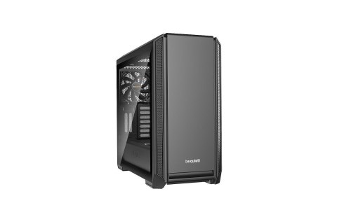 LISTAN GMBH Obudowa be quiet! Silent Base 601 Window Black ATX Midi bez zasilacza